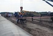 Строительство нефтепровода «Куйбышев-Унеча-Мозырь»